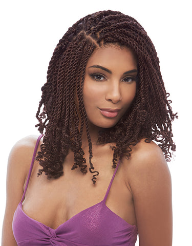 JANET COLLECTION 2X Kinky Natural Afro Bulk Braiding Hair 12